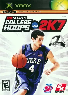 College Hoops 2K7 (USA) box cover front